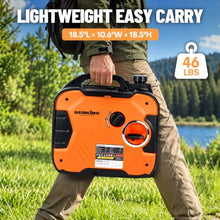 GENKINS 4200W Lightweight Inverter Generator for Home Use,Camping &RV