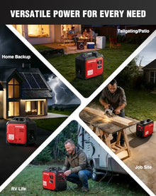 PowerSmart 3800 Watt Portable Inverter Generator for Home Use