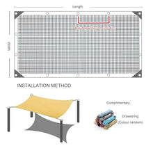 90% Sunblock Shade Net,Shade Netting Beige,Greenhouse Shading Net 1×3m 1.5×2m 2×2m 2×4m 3×4m 4×4m 4×6m,Shade Cloth for Plants,Shade Mesh Tarp With Grommets,Shade Sail,Beige-11×20m(36.1*65.6ft)
