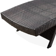 Christopher Knight Home Salem Outdoor Wicker Chaise Lounge Chairs 4-Pcs Set Multibrown