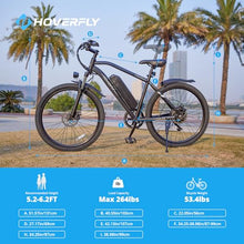 HOVERFLY OUREA Electric Bike 26" 750W Peak Motor Mountain Ebike White