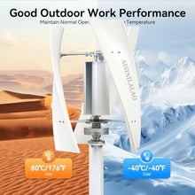 AISINILALAO 3800W Vertical Axis Wind Turbine Generator with Controller