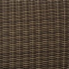 Afuera Living Modern Outdoor Wicker Loveseat, 56" W x 33" H x 32.5" D, Durable Steel Frame, Brown and Sand Finish, UV-Resistant Cushions, Weather-Resistant Patio Seating for Garden or Deck