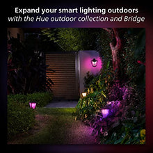 Philips Hue Econic Outdoor Smart Pathway Light Black - 4 Pack LED Walkway Lights