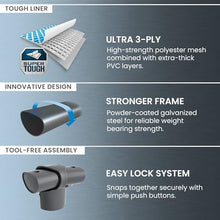 INTEX Ultra XTR 32ft x 16ft x 52in Above Ground Swimming Pool Set Bundle