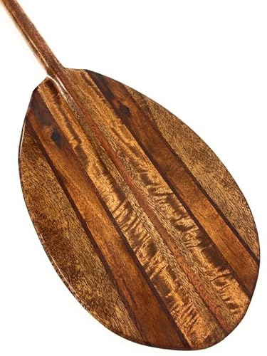 Tikimaster Exquisite Hawaiian Koa Paddle with Inlay 50 in Oahu