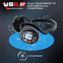XP METAL DETECTORS WS6 ST Wireless Stereo Headphones & Control for Deus II