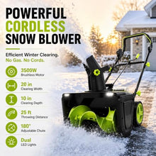 Cold-Weather Snow Blower -13°f, 20-Inch Electric Shovel