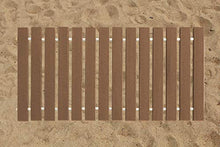 Furniture Barn USA Beach Roll Up Walkway EverGrain Composite Decking, Weatherwood