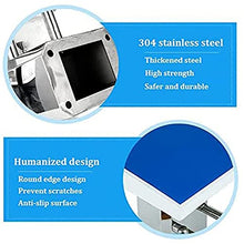 Heavy Duty Pool Diving Board, Swimming Competition Diving Equipment, 304 Stainless Steel Non-Slip Surface, 550 Lbs Weight, Indoor Outdoor Pool Diving Board,Blue