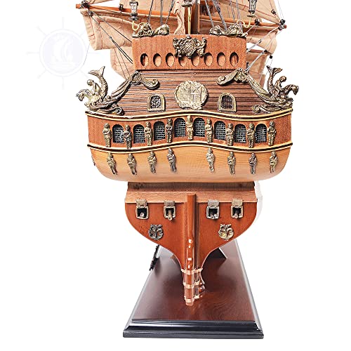 Old Modern Handicrafts Friesland Tall Ship Model Red
