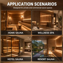 Electric Sauna Heater for Indoor Sauna Rooms and Cabins, 3kW 15kW