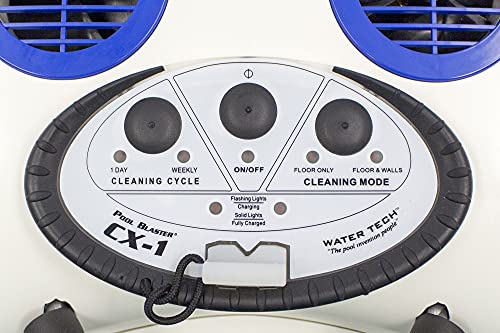 POOL BLASTER CX-1 Cordless Robotic Pool Cleaner White