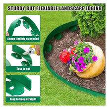 120FT Tall Garden Edging Border, 2IN Height, 180 Stakes, Easy Lawn & Flower Bed Landscape Edging