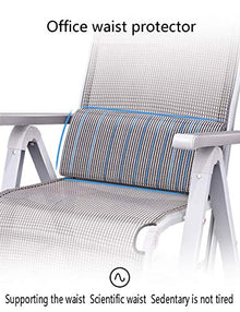 Renovation House Chairs Lounge Chair Lunch Break Chair Simple Nap Bed Folding Office Portable Single Back Lazy Home Balcony Chair 170x45x60cm Durable (Color : White)