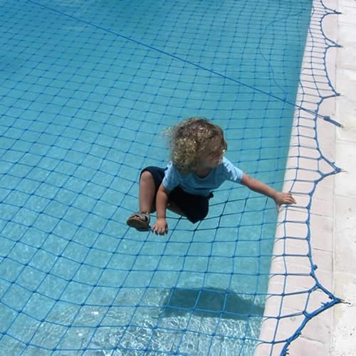 WaterWarden Premium Inground Pool Safety Net Cover 20' x 40' Blue