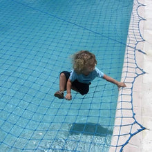 WaterWarden Inground Pool Safety Net Cover 16' x 32' Blue