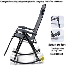 IIPOSAQQ Heavy Duty Zero Chairs | Garden Outdoor Patio Sun Loungers | Folding Reclining Chairs | Lounger Deck Chairs Beach Chairs Home Office Beach Chair