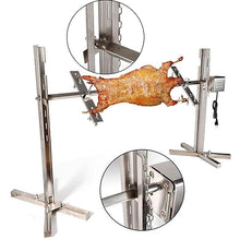 JYXYXSCP Electric Barbecue Grill, Automatic Grill Kit, Stainless Steel Barbecue Grill, for Outdoor Cooking / 115x75CM