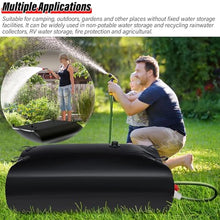 50 200 400 500 Gal Water Tank for Emergency Water, Large Capacity Water Storage Bags for Camping/ Folding Water Storage Bladder for Rv/Outdoor/Garden Irrigation/Farm, Black ( Color : B , Size : 1.8x1.
