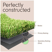 MEGAGRASS 7.5 x 69 Feet Premium Deluxe Realistic Synthetic Turf Rug Green
