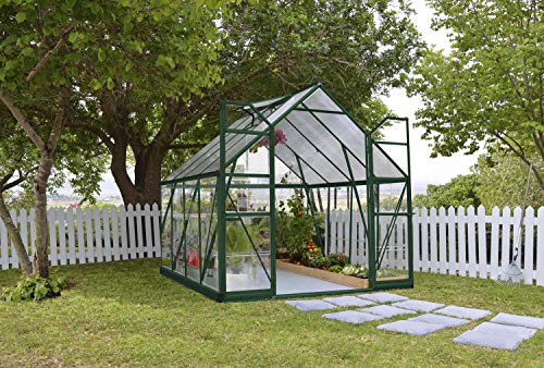 Palram Canopia Balance Greenhouse Kit 8'x8' UV Protected Green