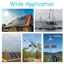 Giosolar 400W Wind Turbine Generator + 120W Monocrystalline Solar Panel + Hybrid Charge Controller (520W Solar Wind Power Kit)