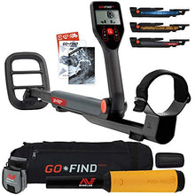 Minelab GO FIND 22 Metal Detector Bundle with PRO FIND 15, Black Transport Bag, Finds Pouch