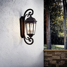Bailey Street Home 3 Light Outdoor X-Large Wall Mount Textured Black