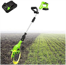 Garden Tiller,Cordless Rotavator, Cordless Garden Tiller Rotavator with Rechargeable Battery and Charger,Handheld Electric Cordless Front Tine Soil Cultivator