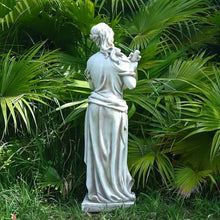 GENUINQ 46'' H Neoclassical Music Muse Goddess Statue Garden Decor