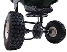 Lesco 50 Lb. Push Spreader with Rittenhouse Caddy Green Black