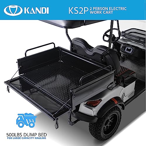 Kandi America Electric Cart with 5,000-Watt Motor Red