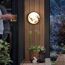Porch & Patio Lights Outdoor Moon LED Wall Light Romantic Moon Atmosphere Lamp Creative Modern Moon Porch Wall Sconces Wall Mount Light Fixtures for Exterior Villa Hotel Lantern ( Size : 100*5cm )