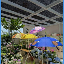 HYDBCNA Black Shade Cloth, Breathable Shading Netting with Grommets