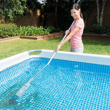 Intex Handheld Pool Vacuum Cleaner with 2 Brush Heads and Inflatable Hot Tub Gray