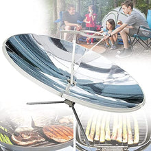 Solar Oven Portable Stove, Portable Parabolic,1800w Concentrated Solar Cooker, Outdoor Camping BBQ Food Cooking Concentrated Heating Tool