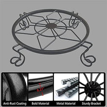 ZOCWJK Plant stand3 Pcs Floor Standing Green Radish Flower Stand Living Room Flower Pot Stand Wrought Iron Plant Stand,