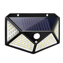 HYUWANGYU Solar Light Outdoor Solar Lamp with Motion Solar LED Light Waterproof Sunlight Powered for Garden Decoration (Size : 2 Piece 102 LEDs) (4 Piece 102 LEDs)