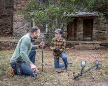 Nokta Double Score Metal Detector for Adults - Fully Waterproof, Rechargeable, Multi-Frequency, Easy-to-Use Detectors for Treasure Hunting (Double Score with Bluetooth Headphones & AccuPOINT)