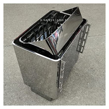 POGHDBXA Sauna Accessories, Sauna Stove, Shower Generator, Stainless Steel Heater, Dry Furnace, Home Heating(Internal Control,6kw)
