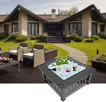 Fire Pits Outdoor Wood Burning Outdoor Fire Large Bonfire Wood Burning Patio Coal Grill Firepit Charcoal Smokeless Grill with Spark Screen Poker with Cover BBQ Cooking for Outside Camping Backyar