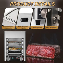 XYWGBMS Stainless Steel Steak Oven, Portable BBQ Steak Broiler,800 Degree Tabletop Steak Cooker Machine,220V,110V
