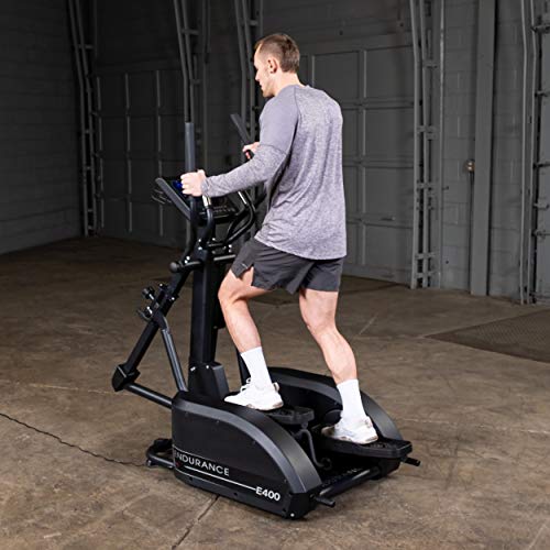 Body-Solid Elliptical Trainer Machine (E400) Black