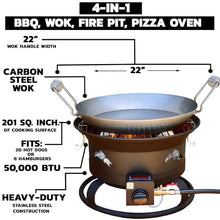 Trail Fire 4-in-1 Portable Propane Camp Grill & Fire Pit