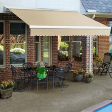 Awntech Retractable Awning Left Motor 20'W x 10'D x 10" H Linen