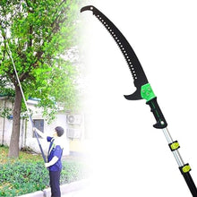 Telescopic Pruning Saw with Extendable Handle, 5.4m/18FT Aluminum Garden Folding for Branches, Altitude Leaf & Branch Trimmer