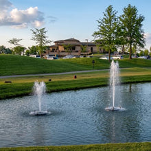 1/3 HP Floating Fountain & Aerator for Ponds and Lakes with 100 ft Cord