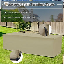 8PCS Patio Rattan Furniture Set Space-Saving Storage Cushion Turquoise