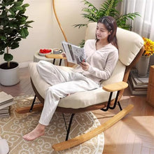 Rocking Chair Balcony Household Lazy Leisure Living Room Bedroom Adult Recliner Fall and Winter